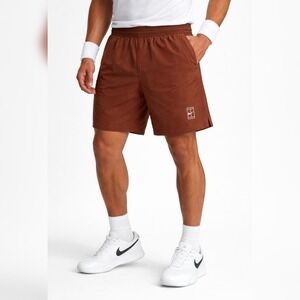 Nike Court Advantage Brown Dri-FIT 6" Tennis Shorts FZ6913 259 Men's Medium NEW